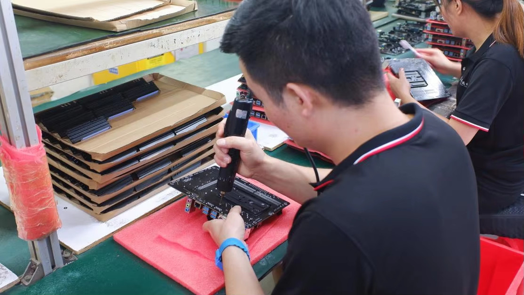 Shenzhen kaiente industry Co.Ltd linea di produzione del fabbricante