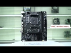 Placa-mãe de desktop Am4 AMD DDR4 Ryzen 5 5600 CPU suportada Placa-mãe de PC de jogos